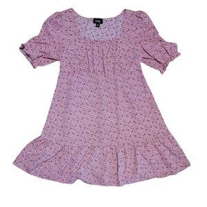 By & By pink boho midi dress. Size XL